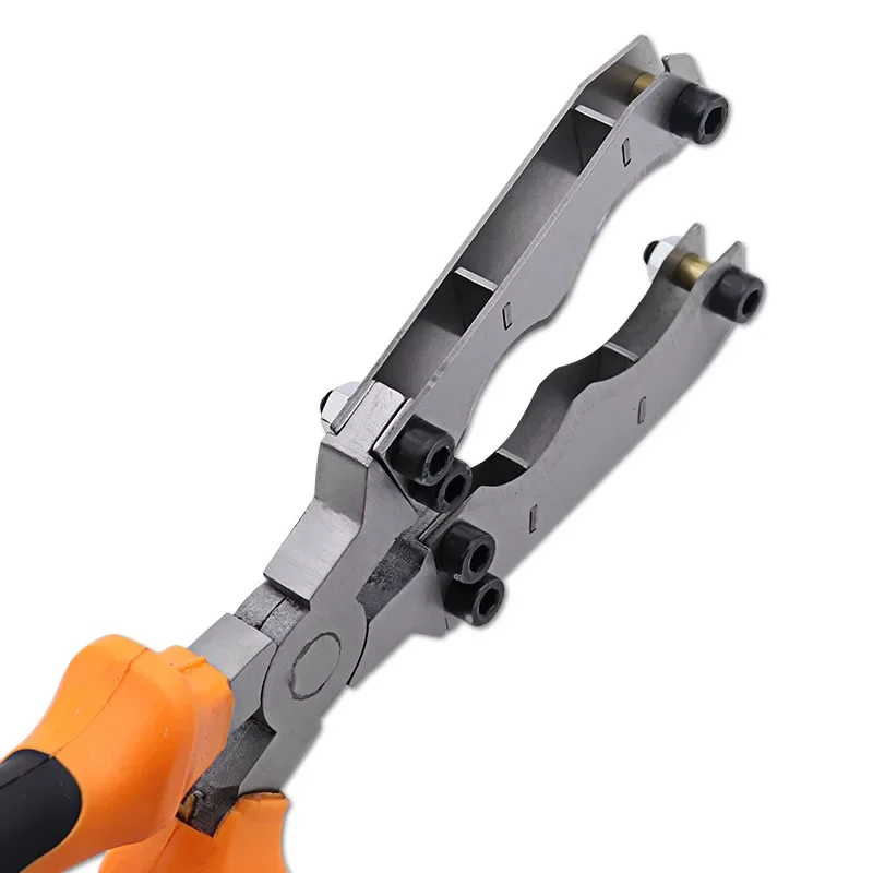 Doбели двойное отверстие нержавеющая сталь секатор PP ветка ТПР плоскогубцы для