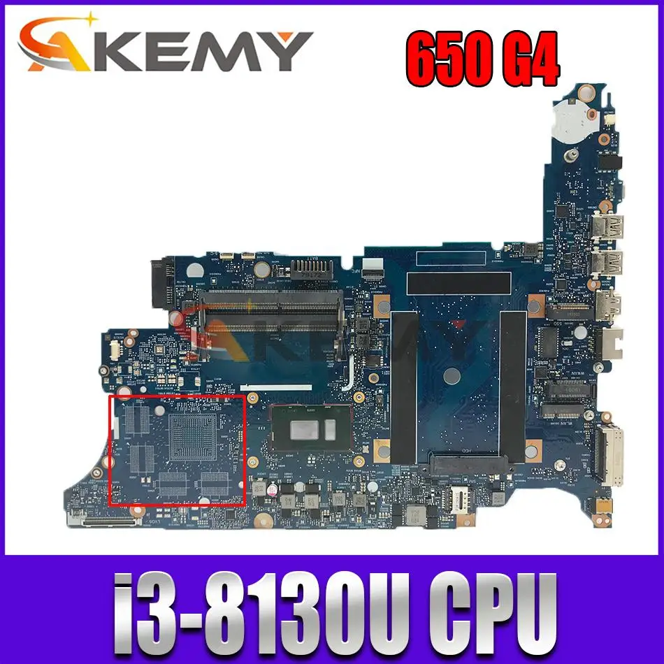 

L27307-601 6050A2930001-MB-A01 For HP ProBook 650 G4 HSN-I14C Laptop Motherboard L27307-001 With I3-8130U DDR4 100% Tested OK