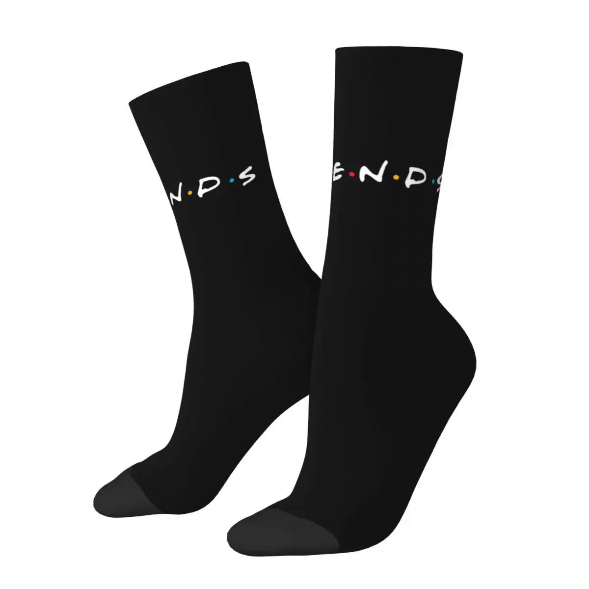 

Fashion Men's Socks Harajuku Friends Tv Show Sock High Quality Women's Sock Spring Summer Autumn Winter