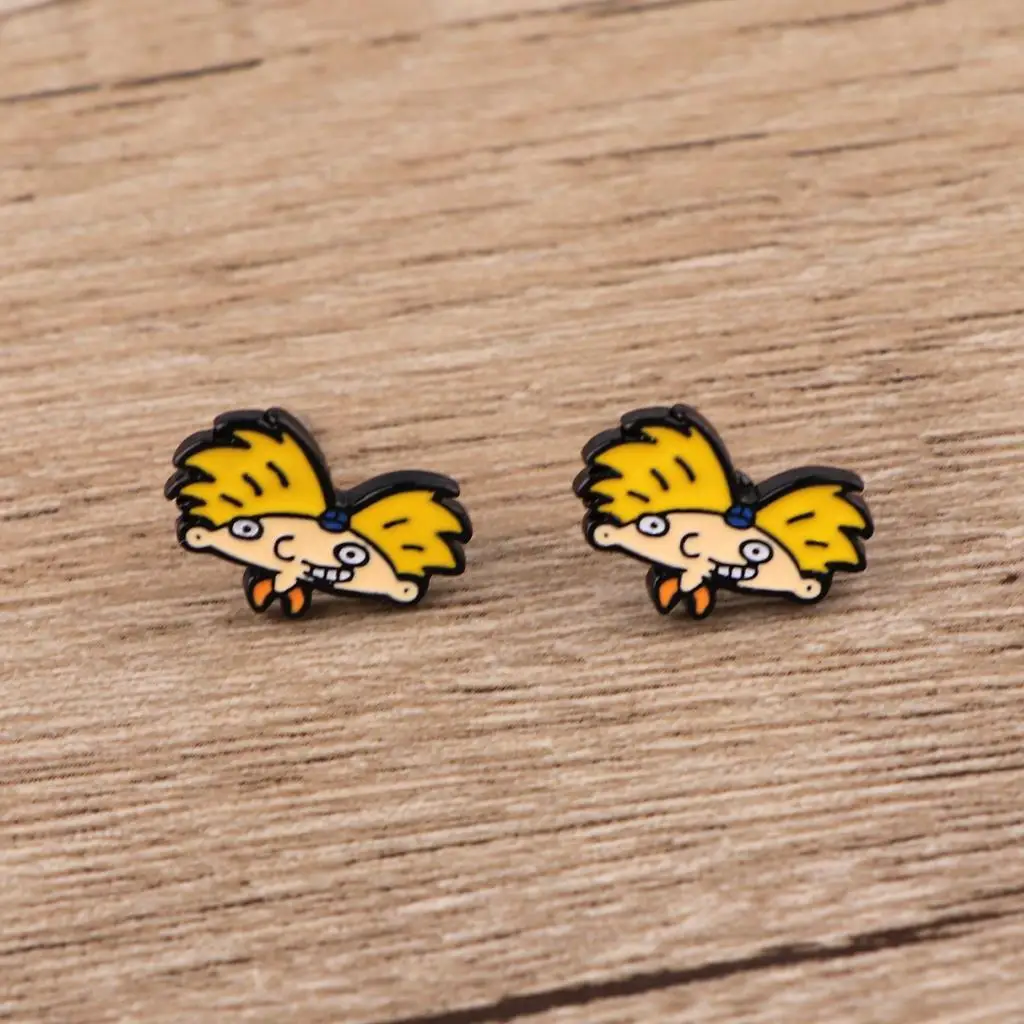 

Anime Characters Earrings For Women Funny Cartoon Boy Ear Studs Pierced Jewelry Studs Earrings Decorative Ears Jewelry Gifts