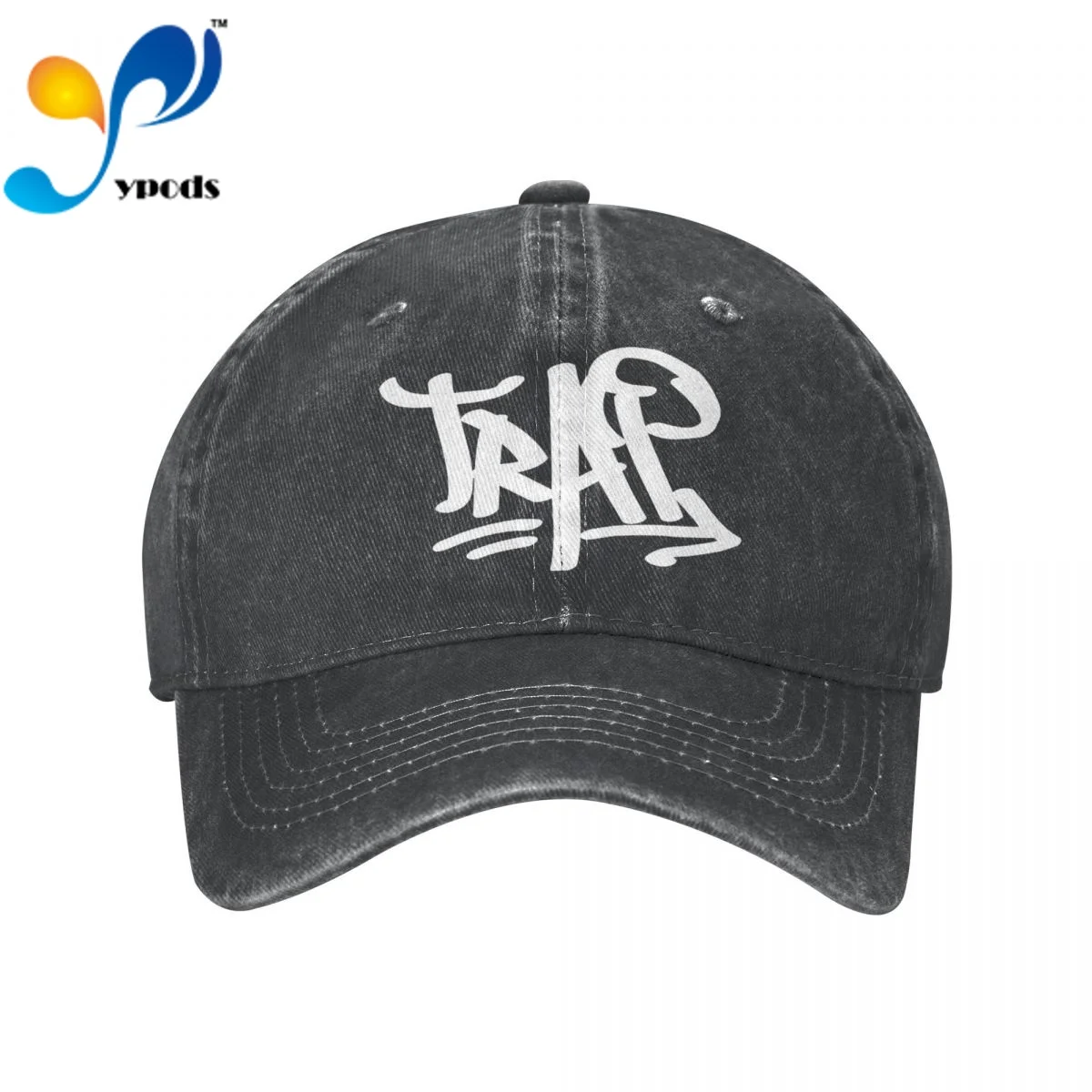 

TRAP Unisex Baseball Cap Men Women Snapback Hat Dad Hat Summer Sun Cap for Men and Women Hats