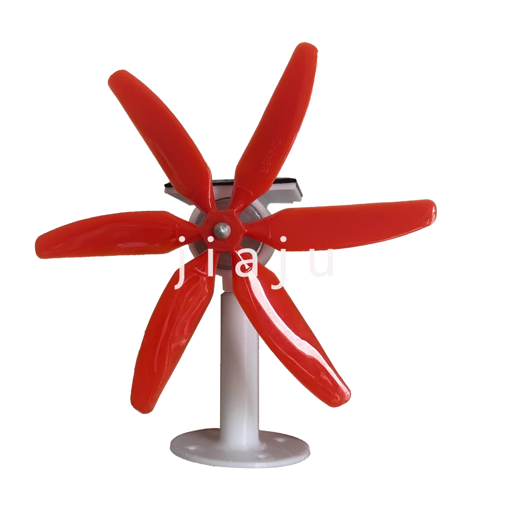 Турбина и множество горизонтальная с панелью Солнечная покоador viento con 6 палицы для