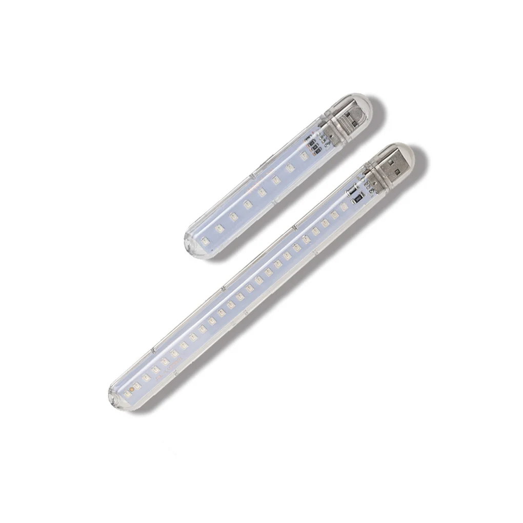 

Pack of 2 USB Lamps LED Lights Portable Power Bank Lighting