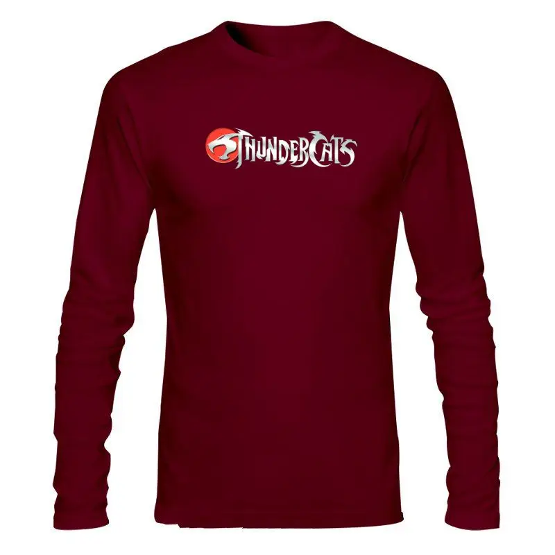 

Мужская одежда, новинка, Классическая мужская черная футболка с мультяшным логотипом Thundercat, размеры от S до 3XL, модная Классическая футболка