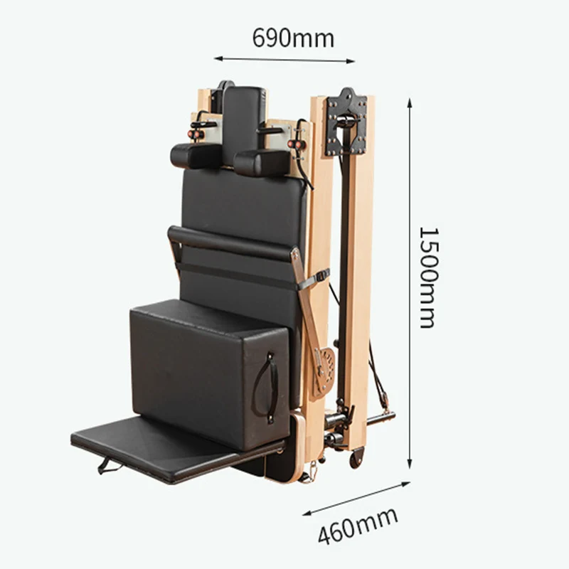 Складная кровать для пилатеса спортивная йоги фитнеса тренажерного зала пластик