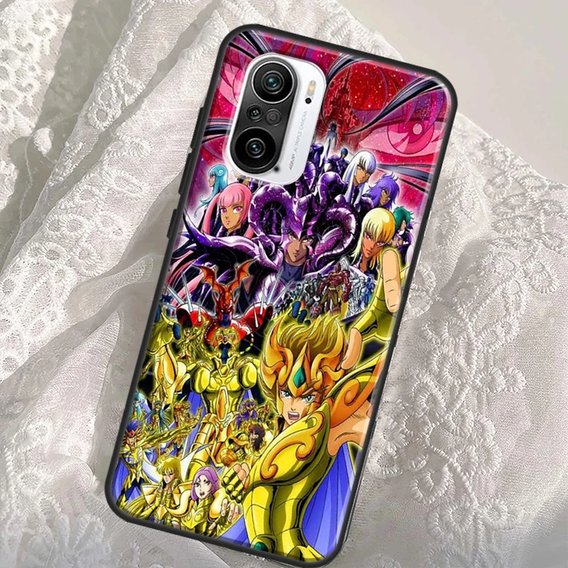Чехол Saint Seiya Рыцари Зодиака для POCO X3 Pro X4 NFC GT M3 M4 F3 чехол Xiaomi 12 10T 11T Mi 12X 11 Lite - купить
