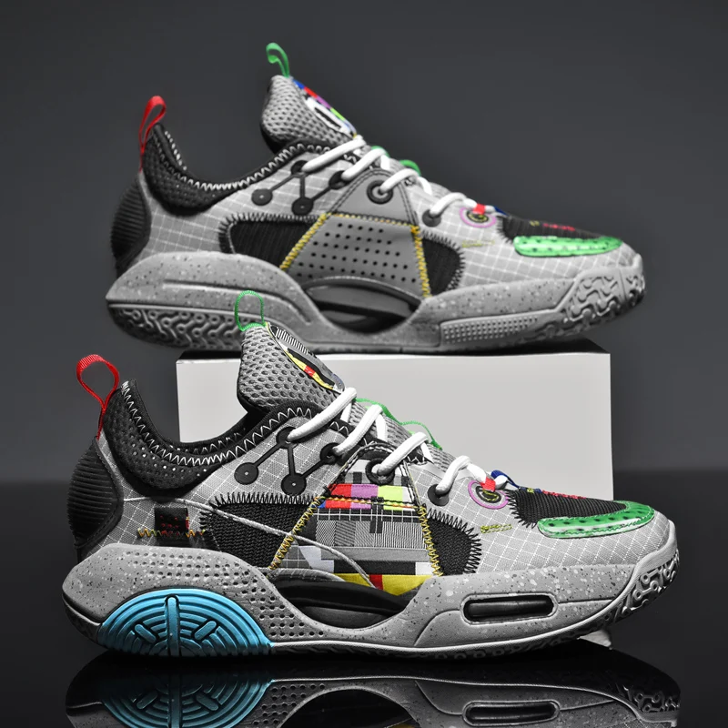 

Модная мужская обувь, удобная дышащая мужская обувь, светильник износостойкие кроссовки на плоской подошве для бега на открытом воздухе, бо...