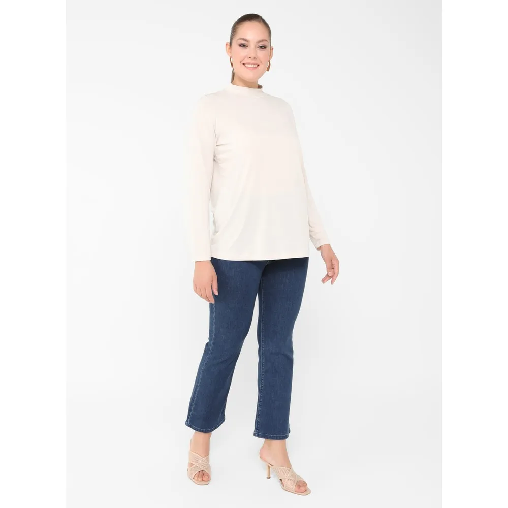 

Боди Dorlie большого размера-туника-ваниль-дорли