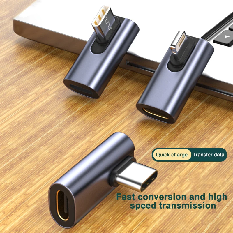 

Адаптер OTG 2 в 1, зарядка с USB Type C на Lightning на Micro USB для iPhone, iPad, Samsung, Redmi, Android, преобразователь данных для зарядки