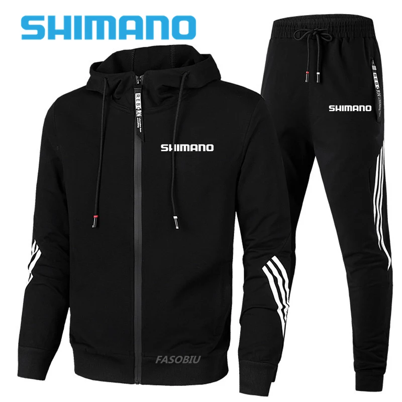 

Shimano Fishing Clothing Spring Autumn 2022 Fishing Suit Cotton Outdoor Camping Hiking Sport Set Striped Fishing Clothes