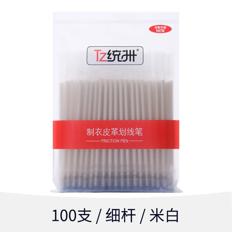 

Ручка-маркер для кожи 100 шт., исчезающая, белая, синяя, черная, бежевая, розовая