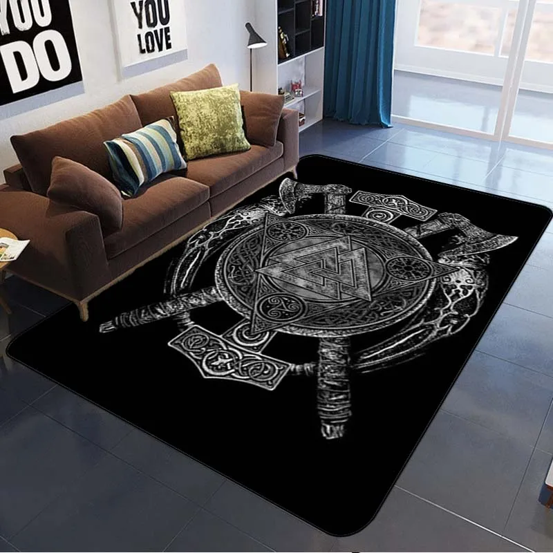 

3D ковёр викингов для спальни
