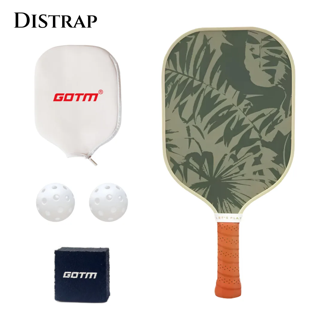 Pickle Distrap Ball Paddles z włókna węglowego USAPA - rakieta wejściowa Hawaii Olive
