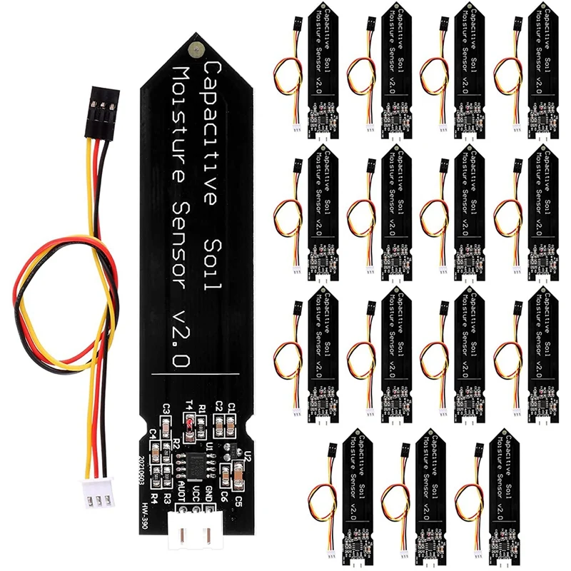 

16 шт. датчик влажности почвы, датчик влажности воды, гигрометр влажности почвы, антикоррозийный детектор