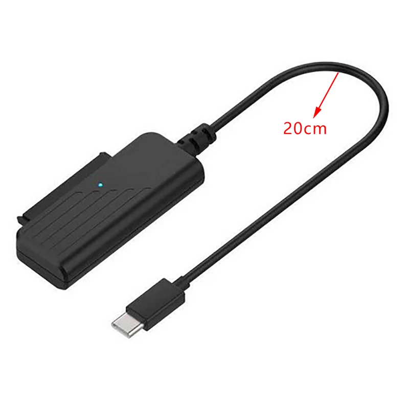 

Переходник с SATA на USB 3,0, кабель Type C на SATA, 5 Гбит/с, Высокоскоростная передача данных для жесткого диска 2,5 дюйма, адаптер SATA