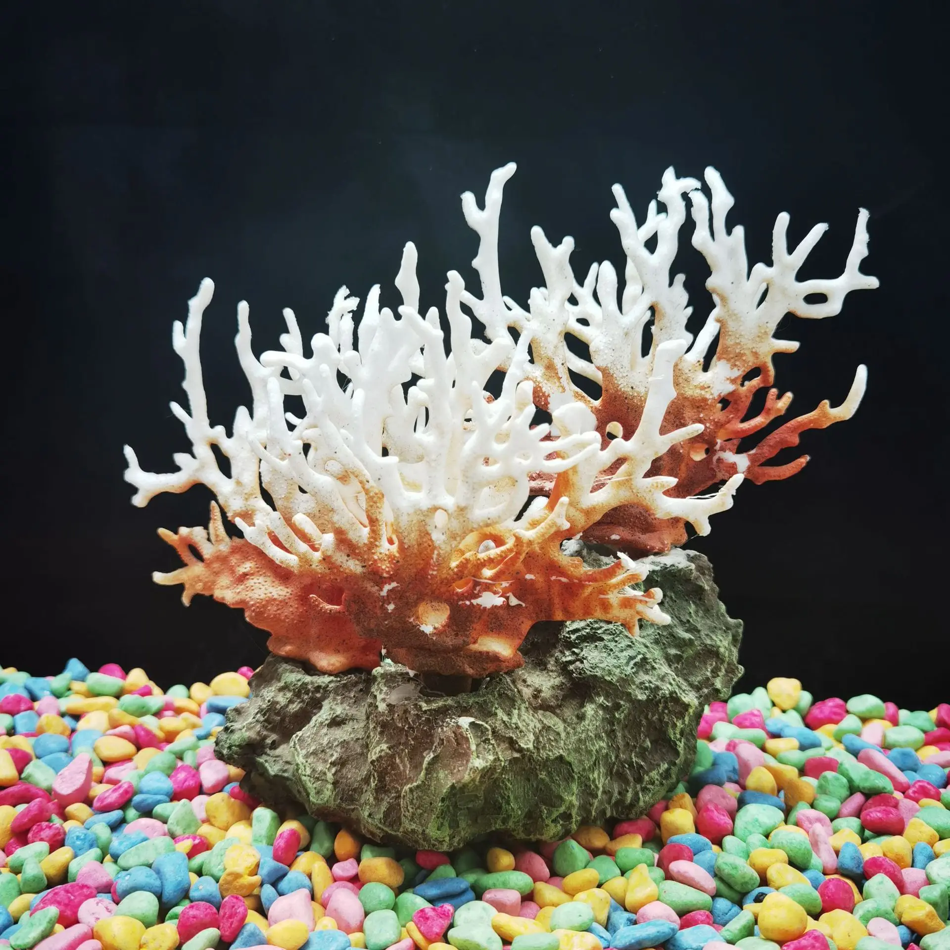 

Аквариумное украшение, аквариумное украшение, светящийся имитирующий коралловый риф, закат, урчин, коралловые предметы, аксессуары для меб...