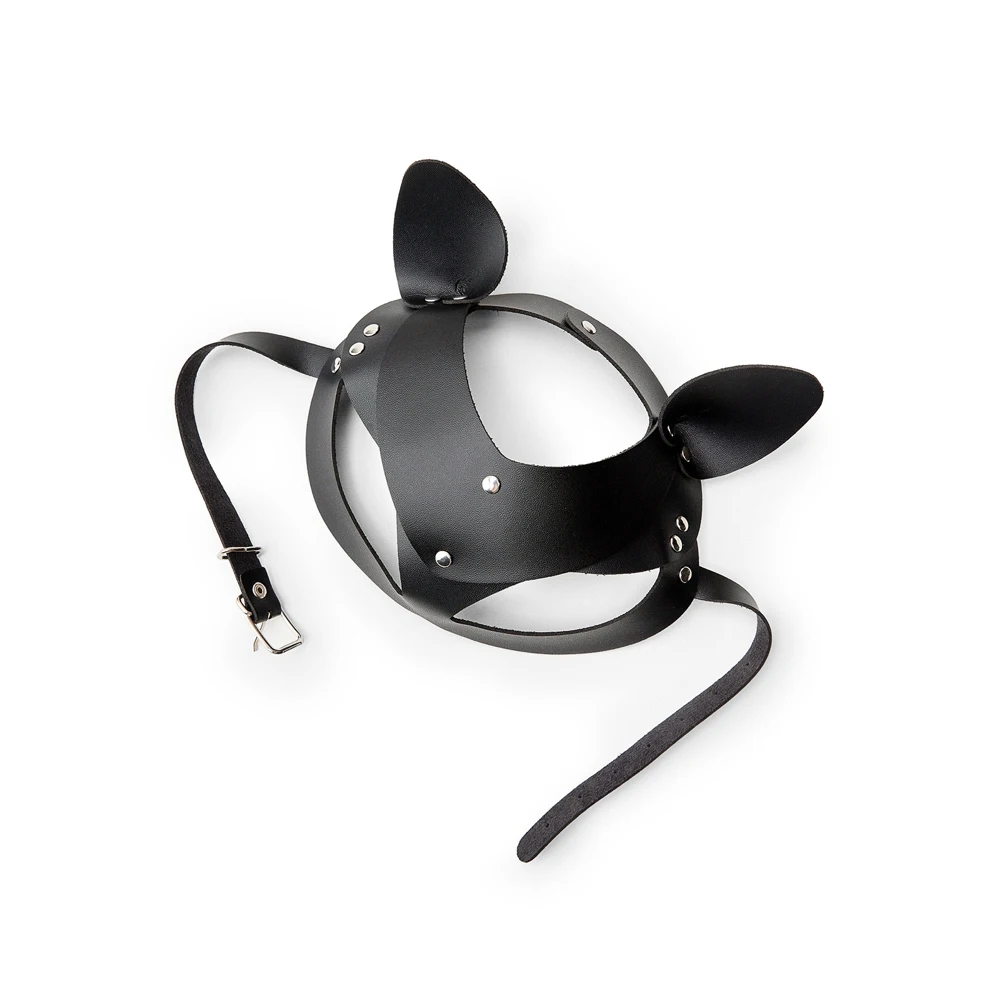 Кожаная маска Зайка |