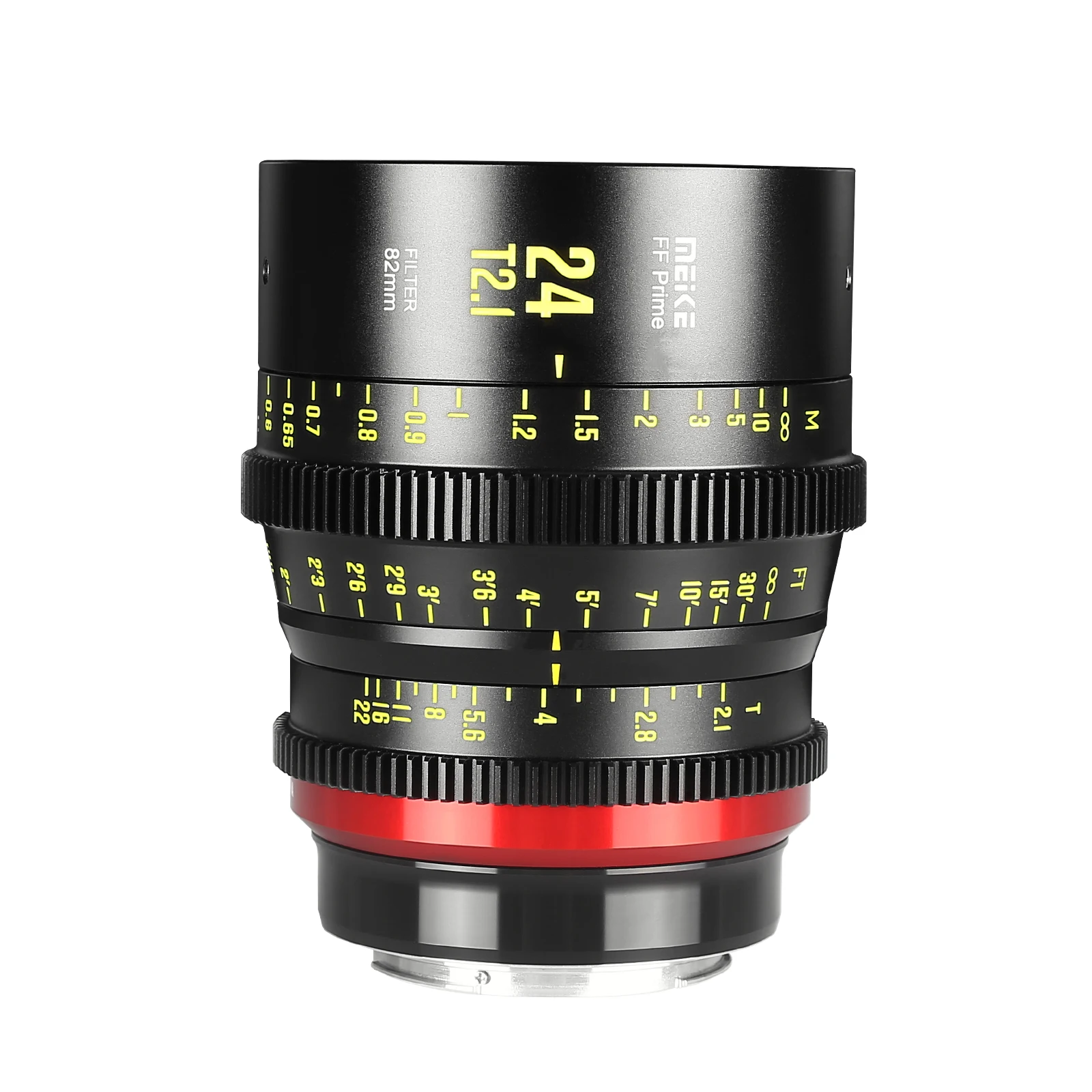 

Meike Prime 24mm T2.1 Cine Lens For Full Frame Cinema Camera Systems,such As Canon C700 C500II,Sony VENICE,Sony FX3 FX6,FX9,Z Ca