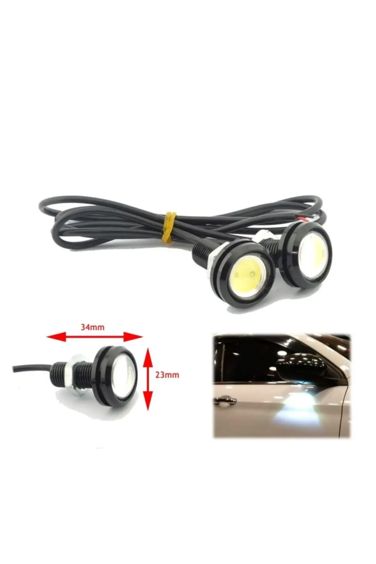 Цена BRAVO 2013 зеркало шесть светодиодов Орлиный глаз белый |