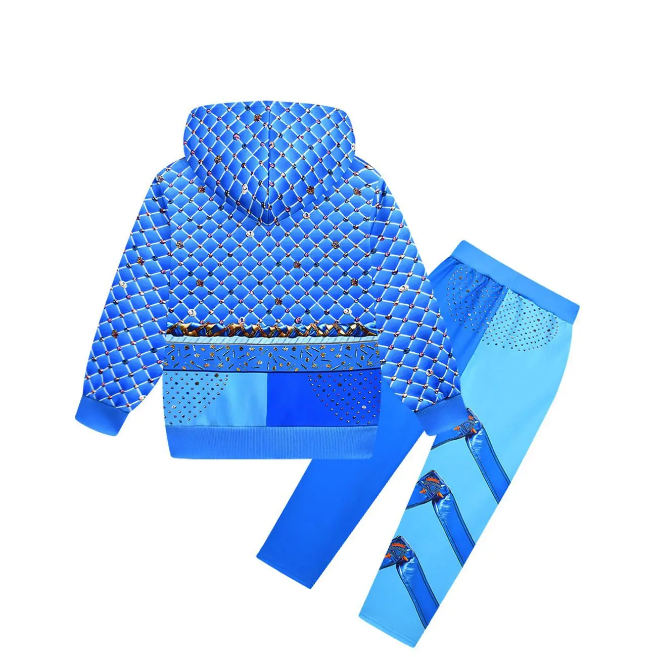 Толстовка с капюшоном и штаны для мальчиков