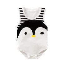 2022 summer baby cotton clothes cartoon lovely baby unisex comfortable infant climbing bodysuit clothes