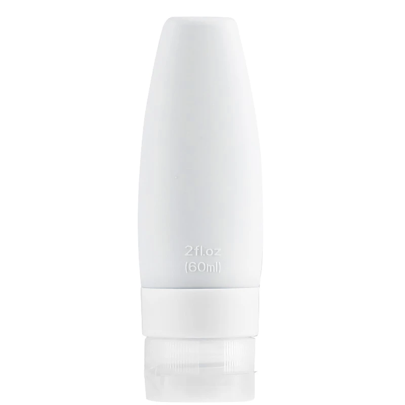 

Silicone Travel Bottles Containers Shampoo Tubes Kit Leak Proof Refillable Liquid Holder for Lotion Soap Conditioner Cream