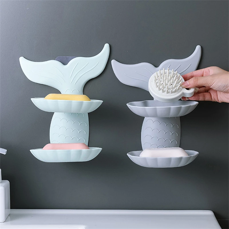 

Настенная коробка для ванной комнаты, душевая лейка с двумя слоями, Товары для ванной комнаты 2022, новинка, горячая распродажа