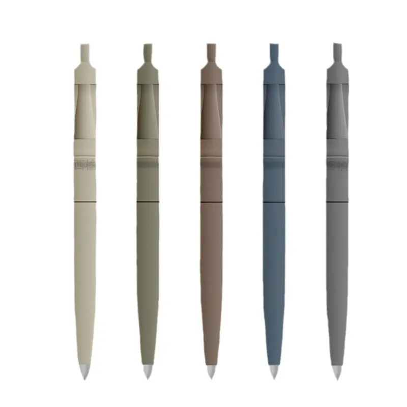 

1 шт., нейтральные ручки с статуей, быстросохнущие карманные ручки для экзаменационной подписи 0,5, детские школьные принадлежности