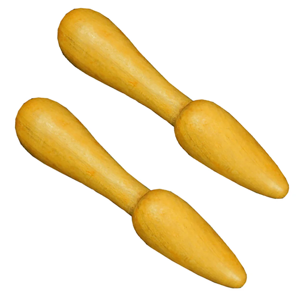 2 шт. акупунктурные палочки полезный массажный реквизит ручка деревянные простые