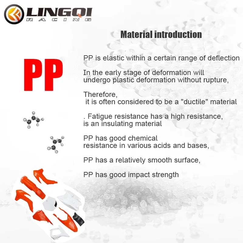 Комплект обтекателей LINGQI для гоночного мотоцикла KT85 комплект пластиковых