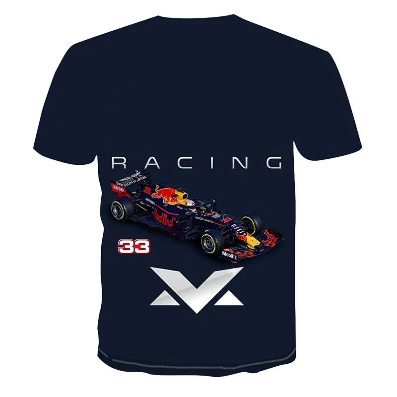 

2022 Red Colour Bul F1 Martin Team Racing Men's Quick dry Breathable Casual Short-sleeved Fashion T-Shirt Motorcycle Motocross