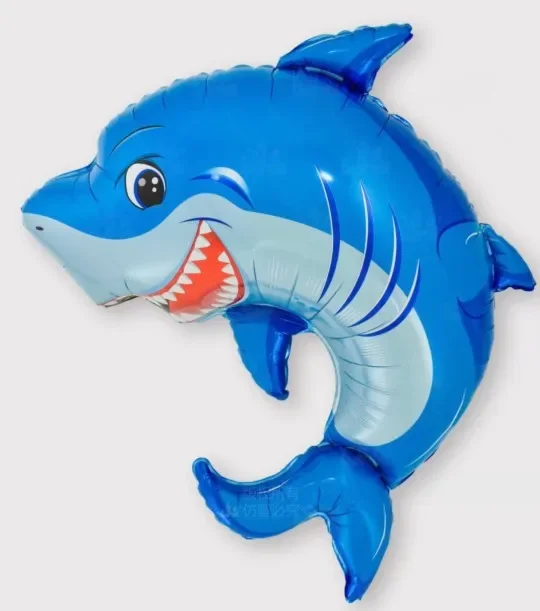 Фольгированные шары с морскими животными