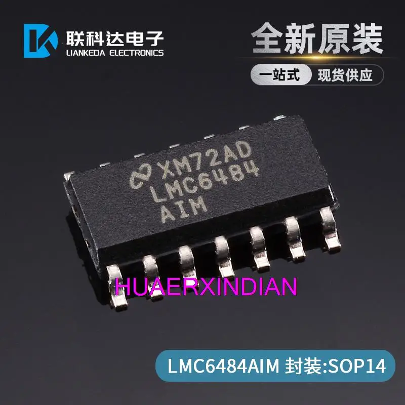 

10PCS LMC6484AIM LMC6484AIMX/NOPB SOP14 New Original