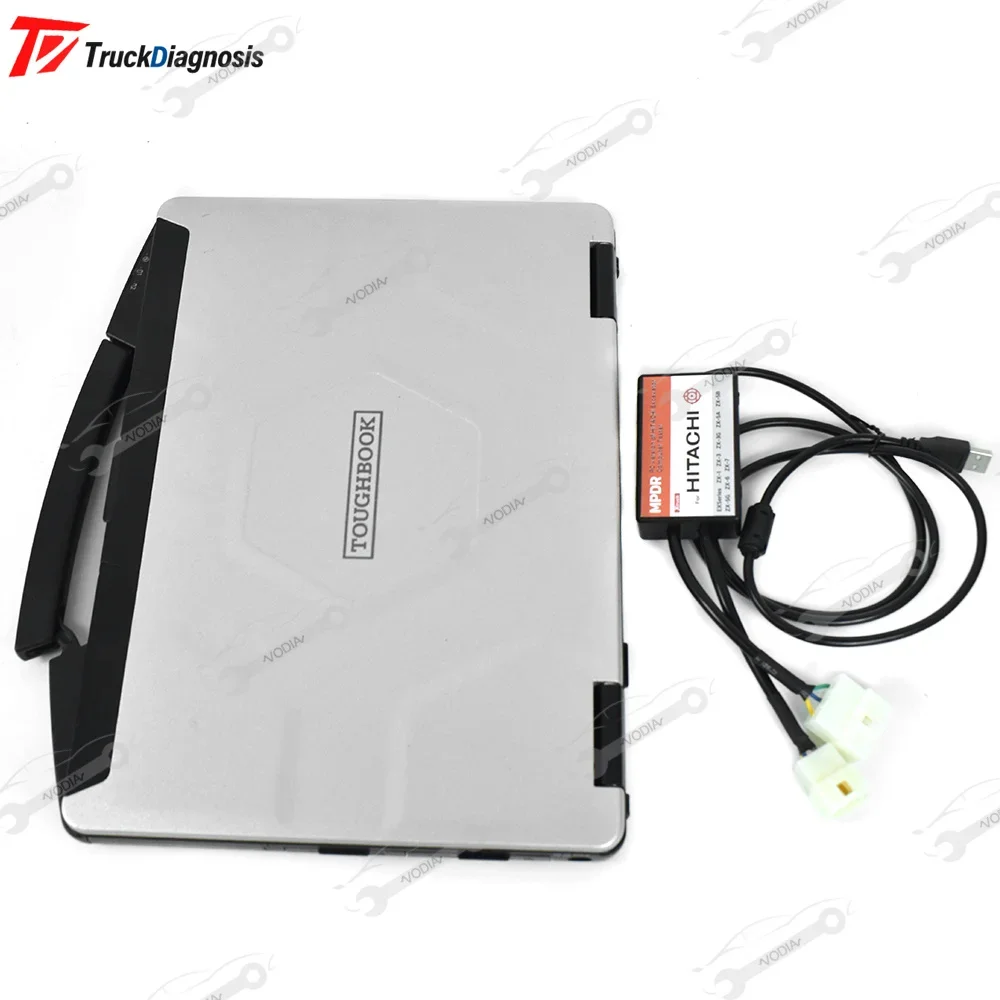 Сканер для диагностики экскаватора Hitachi с программным обеспечением mpdr 3 9 и