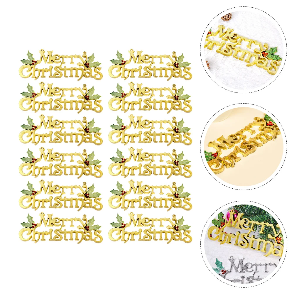 

Christmas Sign Merry Decor Hanging Door Pendant Signs Tree Ornament Decoration Wreath Plaque Holiday Sparkly Tags Front Xmas