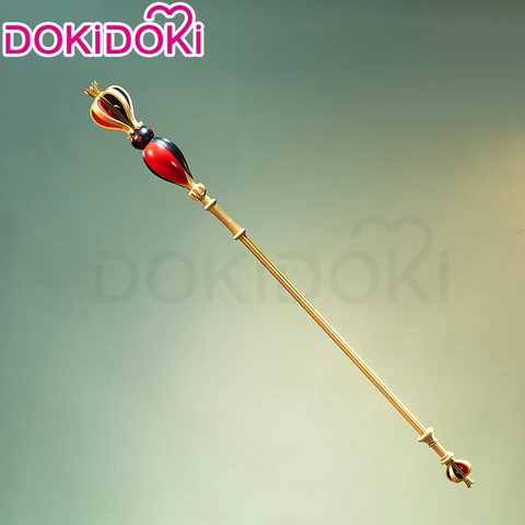 Riddle трость золотисто-красная для косплея