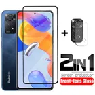 Закаленное стекло для Redmi Note 11 Pro, защита экрана, пленка для объектива для Redmi Note 10 Pro Max 10S 11S 10T 11 Pro, зеркальное защитное стекло