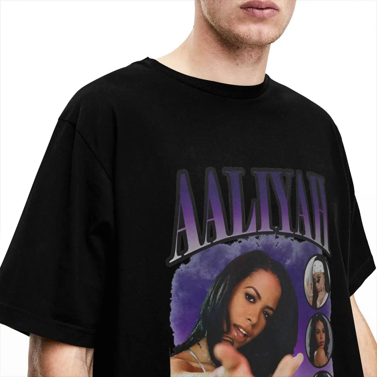 Футболка с графическим рисунком для мальчиков и девочек aaliяхs мужчин женщин