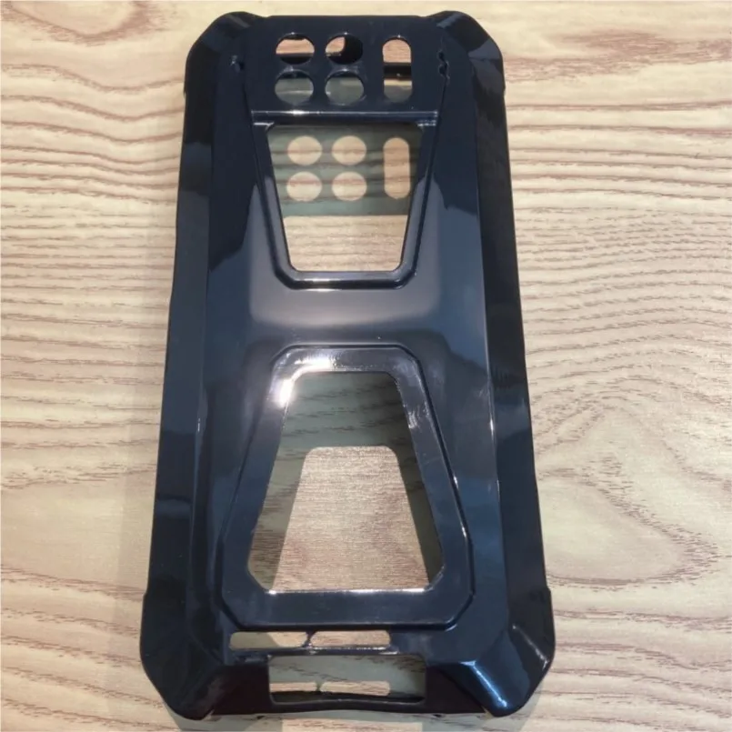 Черный глянцевый защитный чехол для Unihertz 8849 Tank 3s мягкий из ТПУ телефона Tank3s