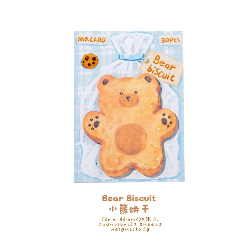 

Липкие заметки в форме печенья Gimue