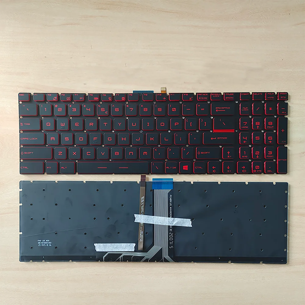 

Keyboard Colorful Backlit For MSI GL62M GS63 GS73VR GP72MVR GT72VR GT62VR GL63 MS-16P6