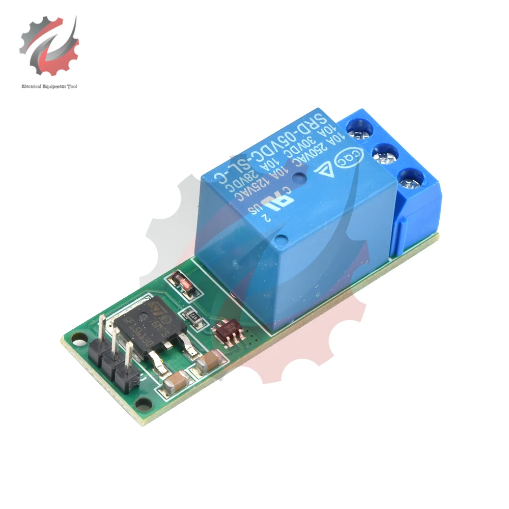 

IO25B01 1-канальный релейный модуль постоянного тока 6-24 В, бистабле состояние, самоблокирующийся низкоимпульсный триггерный модуль, реле защелки триггера