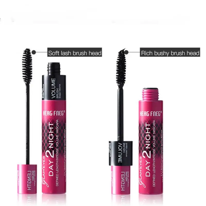 

Heng Fei Waterproof Mascara Long Eyelashes Brush 4D Silk Fiber Curling Mascara Volume Extension Female Cosmetics Makeup