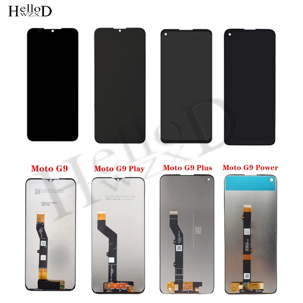 

100% Tested LCD Display For Motorola Moto G9 G9 Plus G9 Play G9 Power LCD Display Touch Screen Digitizer Assembly Replacement