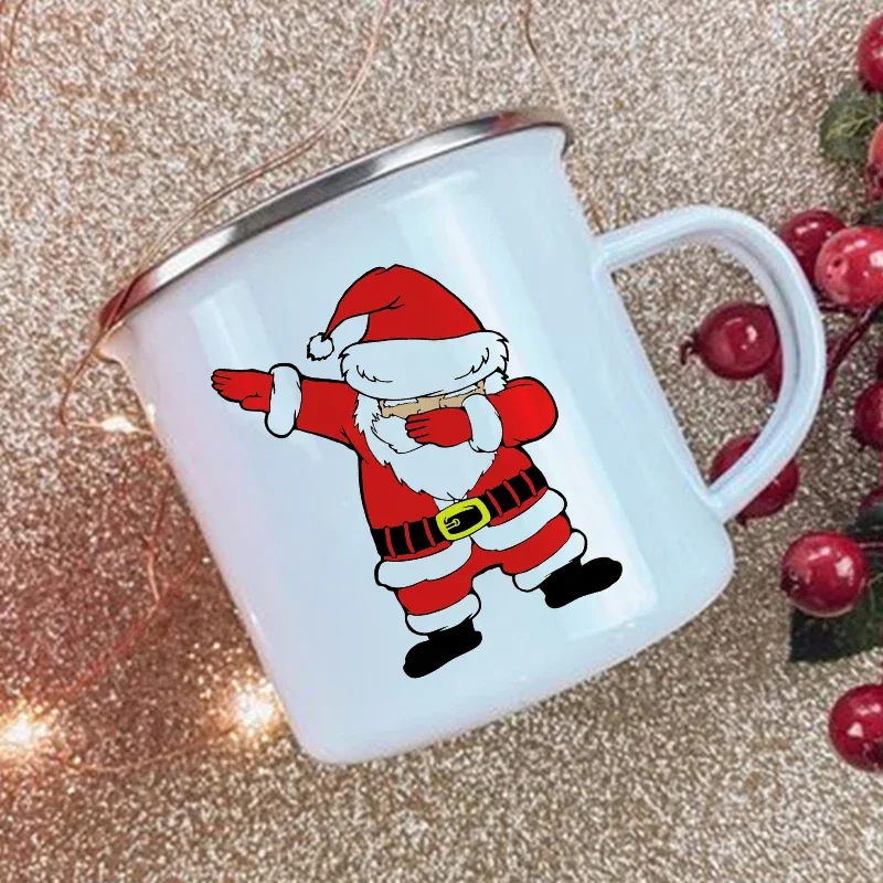 Рождественская Детская кружка с забавным принтом искусственная какао кофейная
