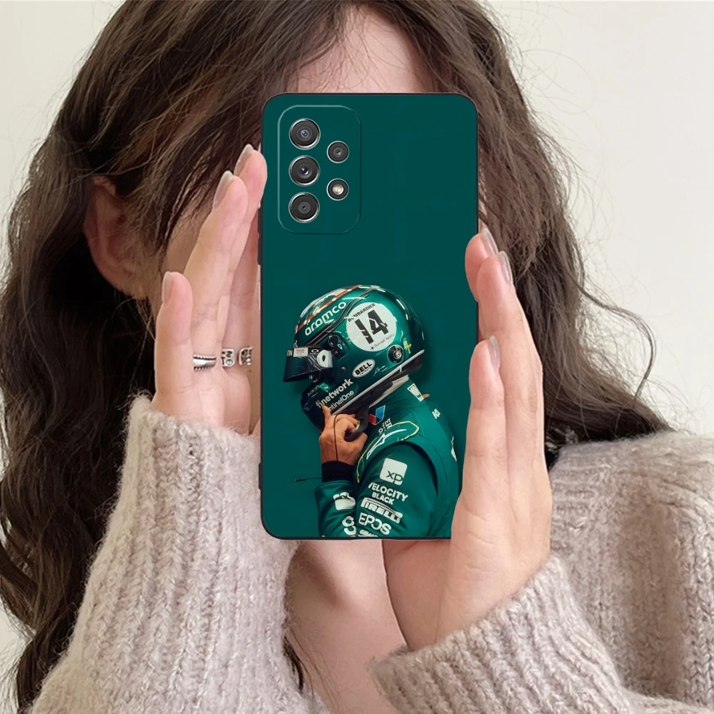 F1 Фернандо Алонсо Чехол для мобильного телефона Samsung Galaxy A91 73 71 70 54 53 52 34 24 23 21 S 5G