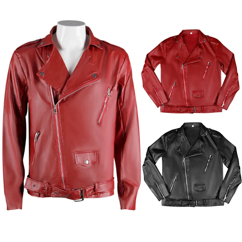 

Medieval Dress Men Vintage Punk Biker Gothic Jacket