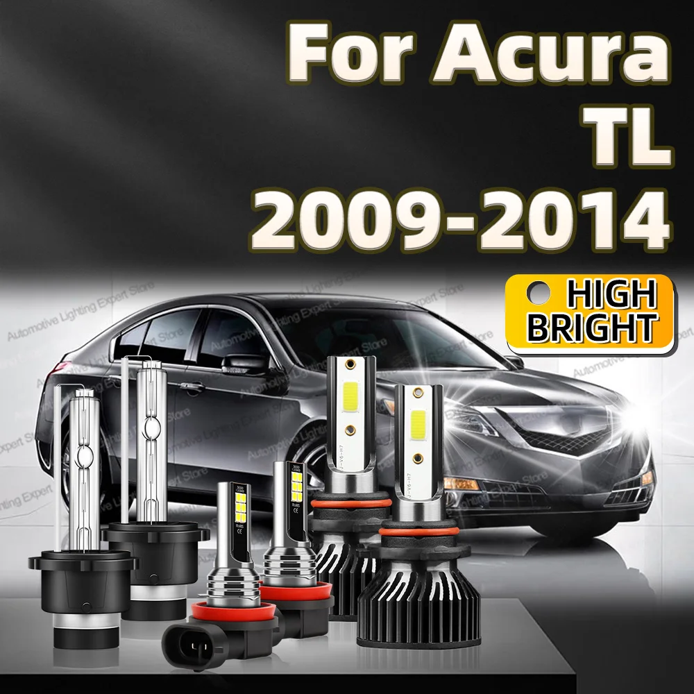 6 шт. обновленные фары HID Xenon D2S ближнего света светодиодные HB3 дальнего 6000K H11