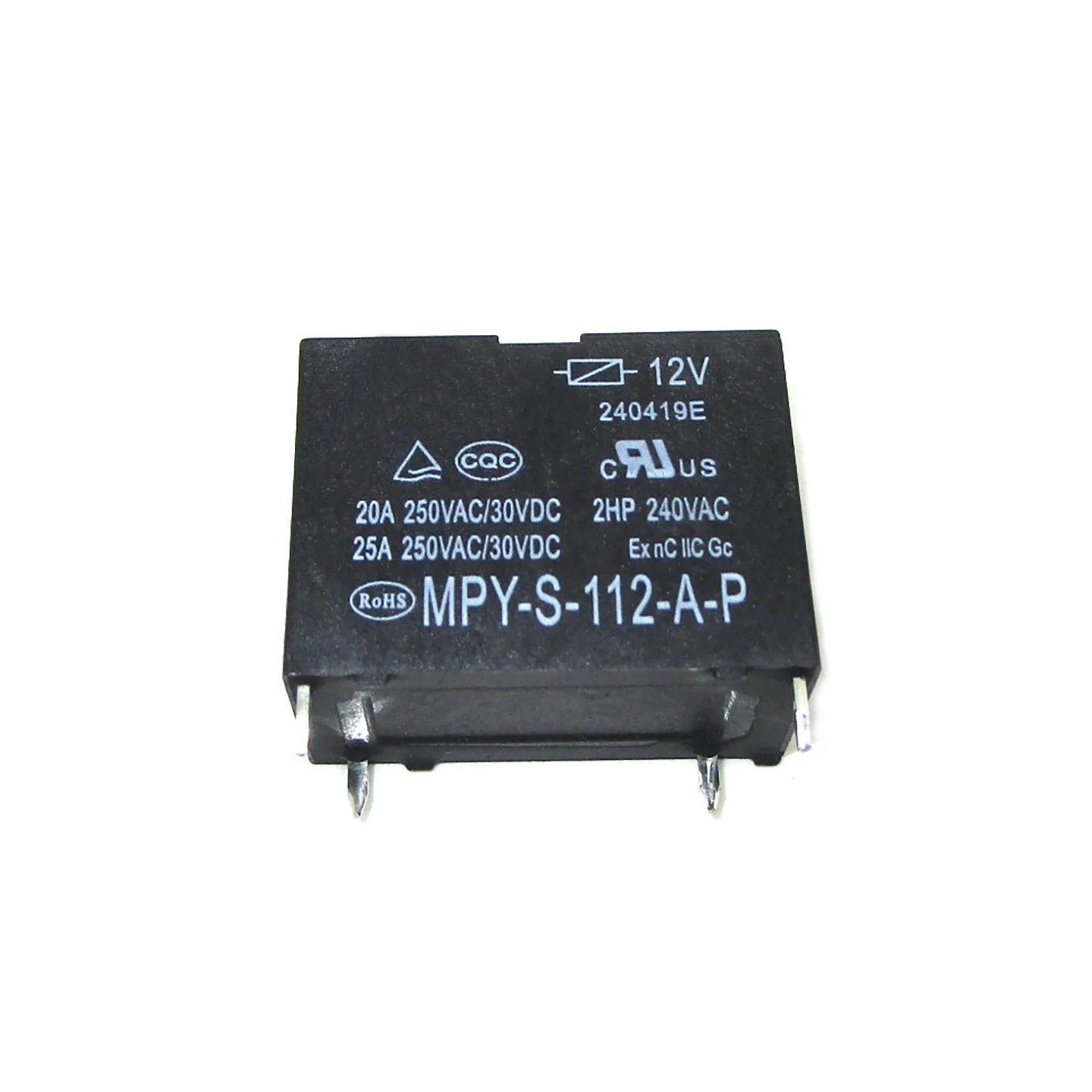 1 шт.лот MPY-S-112-A-P MPY-S-112-A 25A 12 В постоянного тока 4-контактное универсальное реле кондиционераводонагревателя G4A-1A-E SFK-112DMP G4A-1A-PE (art.: 3920d24fc6ec7) - 3920d24fc6ec7
