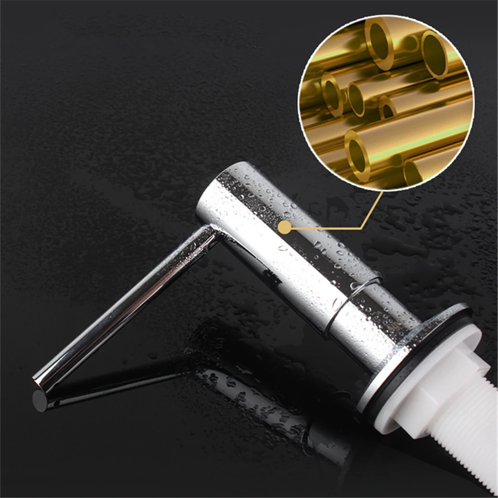 Дозатор жидкого мыла латунная головка насоса для кухонной раковины дозатор